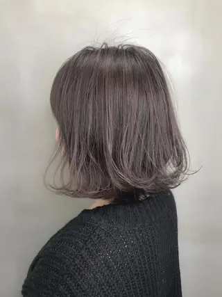 ミディアム カラー 【透明感、艶髪】西村 有司のヘアスタイル