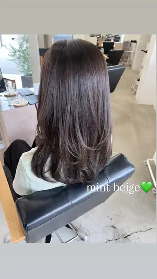 ロング vince. moekoのヘアスタイル