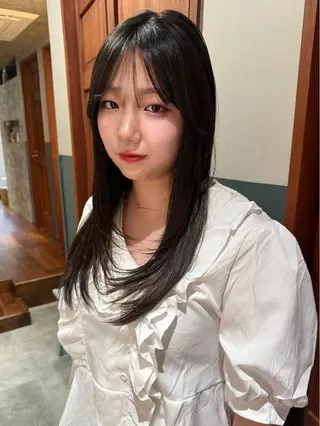 ロング カラー パーマ mai / linoah˚✧のヘアスタイル