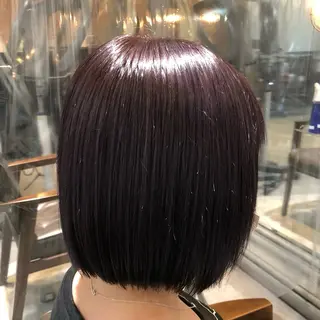 ミディアム カラー ヘアアレンジ fifth 石川 凪のヘアスタイル