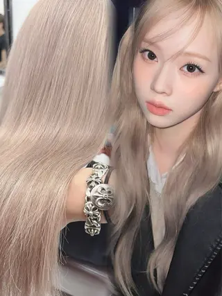 ロング 田中 翔覇のヘアスタイル