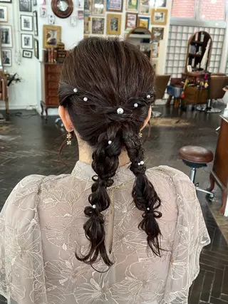ヘアアレンジ ミホ/ 元町中華街のヘアスタイル