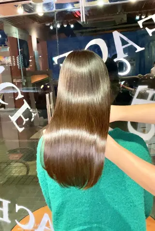ロング 美髪美容師 いいじまあいかのヘアスタイル