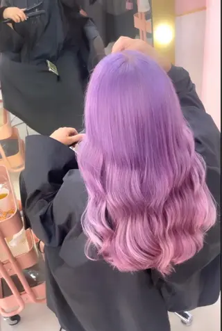 ロング カラー 町田ブリーチ特化 MANATOのヘアスタイル