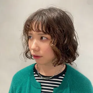 パーマ HARUHI 銀座 美容師౨ৎ⋆˚のヘアスタイル
