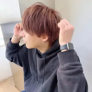 カラー メンズ ♡🌚垢抜け艶カラー Shiori🌝♡のヘアスタイル