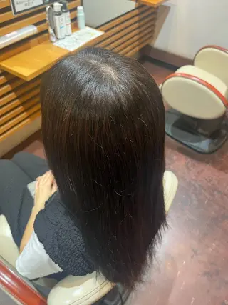 カラー 内村紫里/カット/ カラー/モデル募集中のヘアスタイル