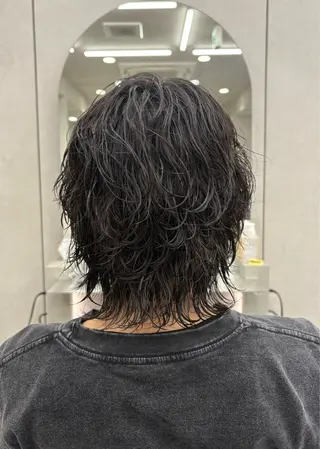 パーマ メンズ Yuta✂︎ 韓国レイヤー🪽のヘアスタイル