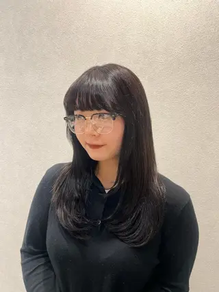 ロング AI /暖色カラー /ゆるふわstyleのヘアスタイル