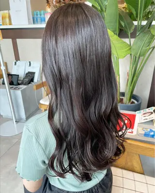 ロング カラー 高木 櫻のヘアスタイル