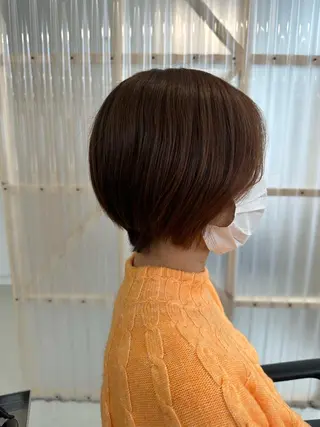 ショート 深見 真由のヘアスタイル