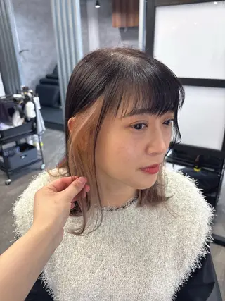 セミロング カラーモデル募集中／ aikoのヘアスタイル