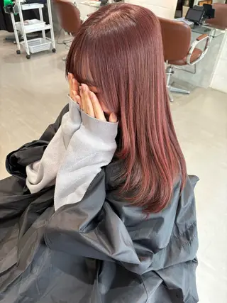 セミロング chic 有山 美瑠のヘアスタイル