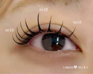 マツエク・マツパ .i salon🤍 m i k iのマツエク・マツパデザイン