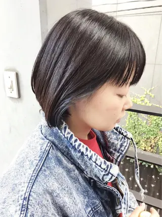 ショート カラー 大人女性ショート専門 tomodaのヘアスタイル