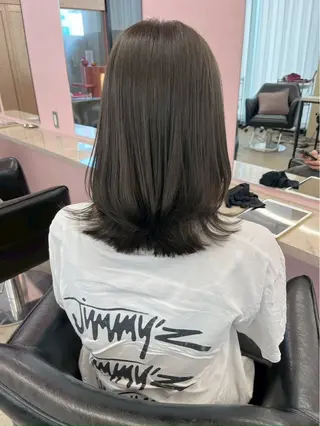 ミディアム saeri MATTYのヘアスタイル