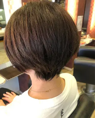 ショート 織田 英之のヘアスタイル