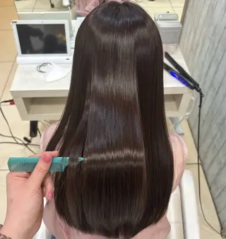 ロング カラー 🎀ゆい🎀 髪質改善カラー🎀のヘアスタイル