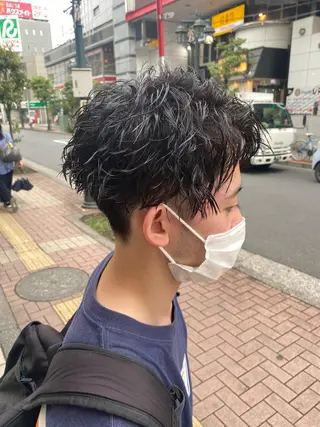 パーマ メンズ トレンドパーマ‼️ NAOKI💥のヘアスタイル
