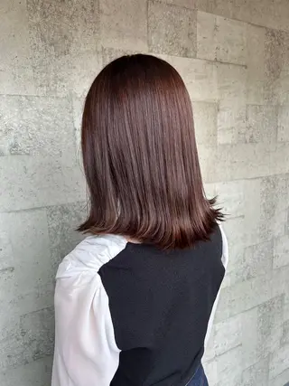 カラー 山口 修叶（soen）のヘアスタイル