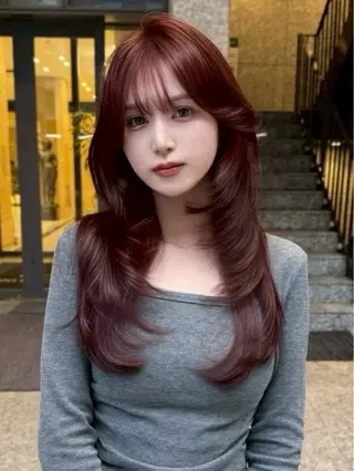 ロング 🧡ReFa認定🧡 ✨透明感カラー✨祥吾のヘアスタイル