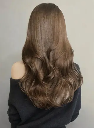 ロング カラー ブリーチなしカラー/ NAGIのヘアスタイル