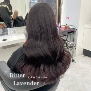 ロング カラー 韓国風艶髪🎀 暖色カラー🤍のヘアスタイル