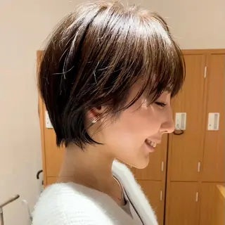 ショート カラー 髙井/ショート特化 /似合わせ/豊中のヘアスタイル