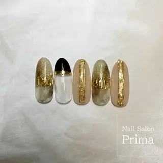 ミディアム ネイル SalonPrima 西院Nail&Eyeのネイルデザイン