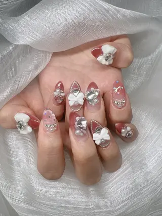 ネイル Lee Nails チップ長さだし専門店のネイルデザイン