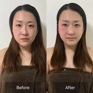 ロング カラー パーマ ヘアアレンジ メンズ キッズ ネイル マツエク・マツパ アイブロウ 温ヘッドマッサージ 【jiu】大久保佳奈のエステ・リラクイメージ