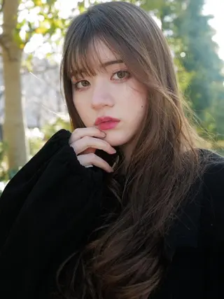 ロング カラー Cecilhair なんば店    岩川のヘアスタイル