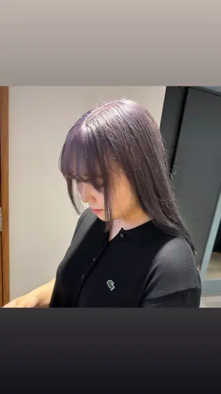 カラー 優梨💞 /透明感カラーのヘアスタイル