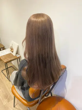 カラー 🌷柔らかクリーミー 🤍kirari🌷のヘアスタイル