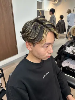 カラー パーマ メンズ 🇺🇸大宮パーマ 波巻き/ツイスパのヘアスタイル