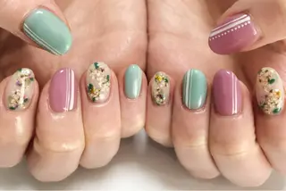 ネイル nail salon en familleのネイルデザイン