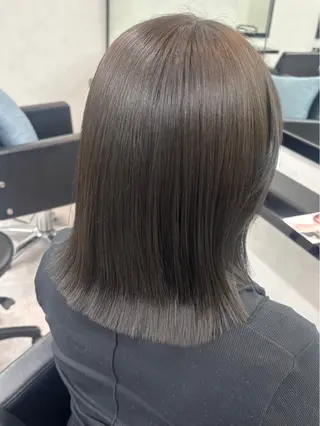 ミディアム カラー 福島 あいりのヘアスタイル