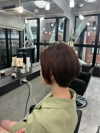 ショート Endearing 🌟銀座のヘアスタイル