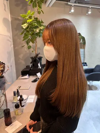ロング カラー Shiro RENのヘアスタイル