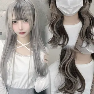 ミディアム 🎗副店長/井上 竜 ブリーチ指名No.1のヘアスタイル