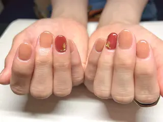 ショート ネイル 美爪&巻き爪ケア❤️ ネイルサロンNANOのネイルデザイン