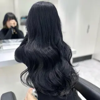 セミロング 🎀🧁ダメージレス 艶髪カラー🧁🎀のヘアスタイル