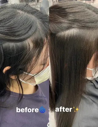 ミディアム パーマ しゅり🇰🇷 日韓MIXメンズヘアのヘアスタイル