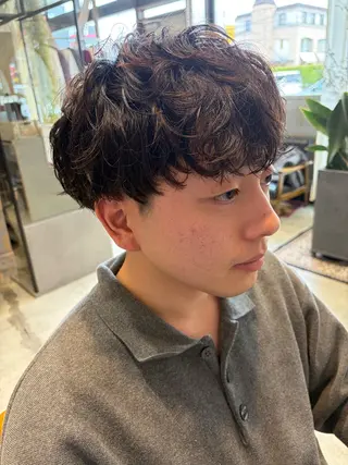 ショート メンズ 萩原 貴志のヘアスタイル