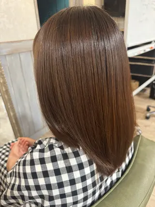 ミディアム 初めての方も安心⭐️ 自分史上最高の美髪をのヘアスタイル