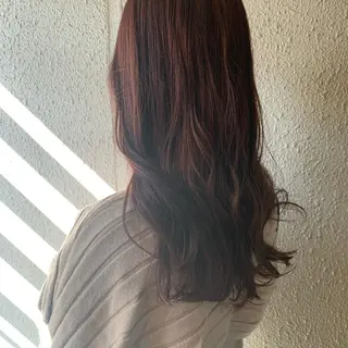 セミロング カラー chouette/ 根本優希のヘアスタイル