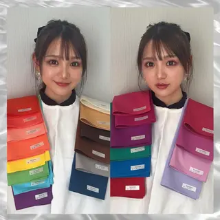 ロング カラー 新宿パーソナルカラー 骨格໒꒱ SARAのその他イメージ