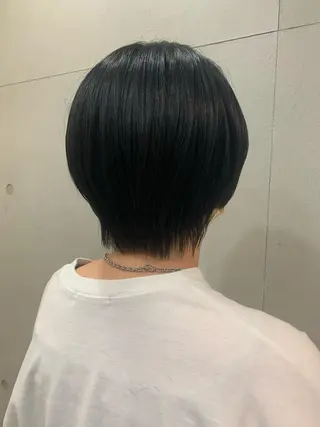ショート おせ ちさとのヘアスタイル