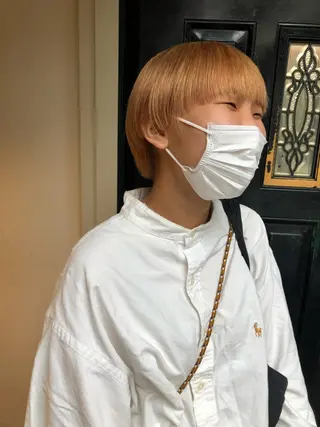 ショート カラー eri kinjoのヘアスタイル