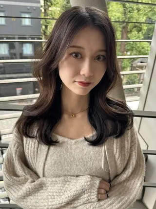 ロング 🫧ハッシュレイヤー ×髪質改善🫧清野のヘアスタイル